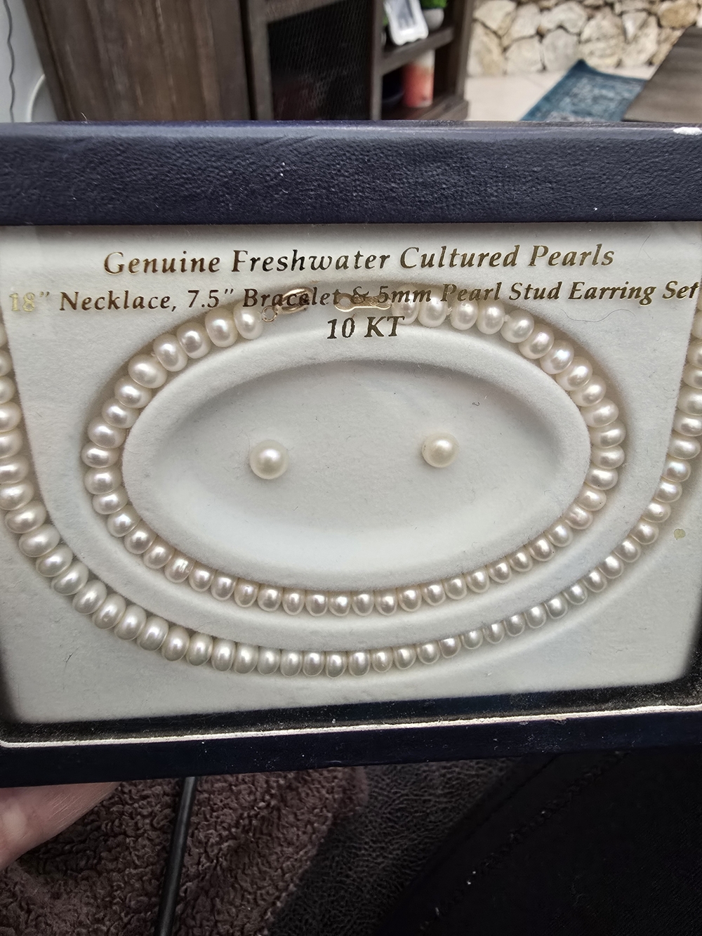 Genuine Freshwater Cultured Pearl Set